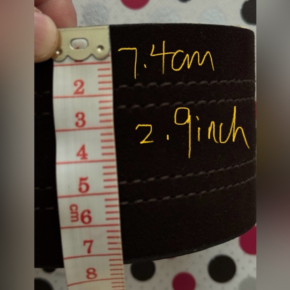 Calvin Klein Jeans Brown Leather Belt - Picture 4 of 8